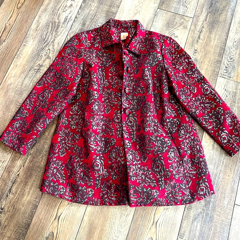 Chico’s Women’s Dress Coat Size 12/14 (Chicos size 2)